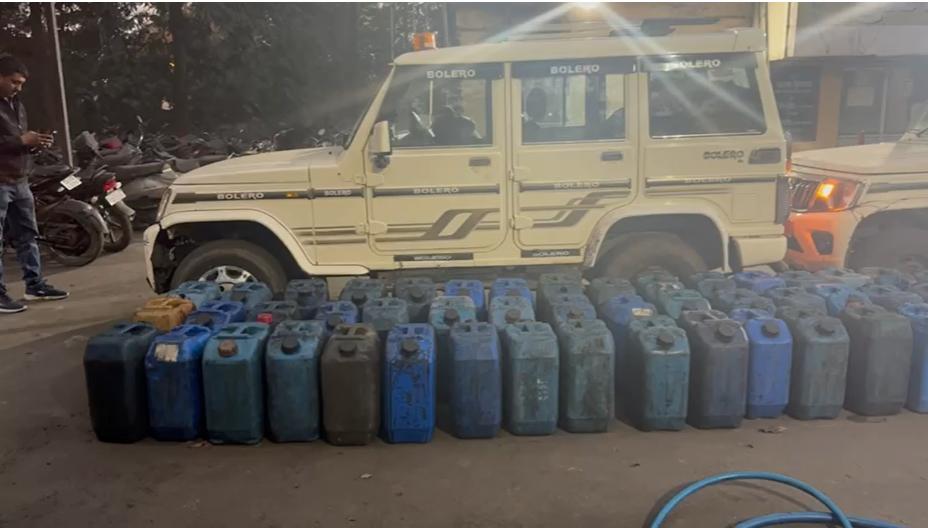 CRIME;कोयला खदान में डीजल चोरी,सात आरोपी गिरफ्तार, ASI समेत 6 पुलिसकर्मी  निलंबित