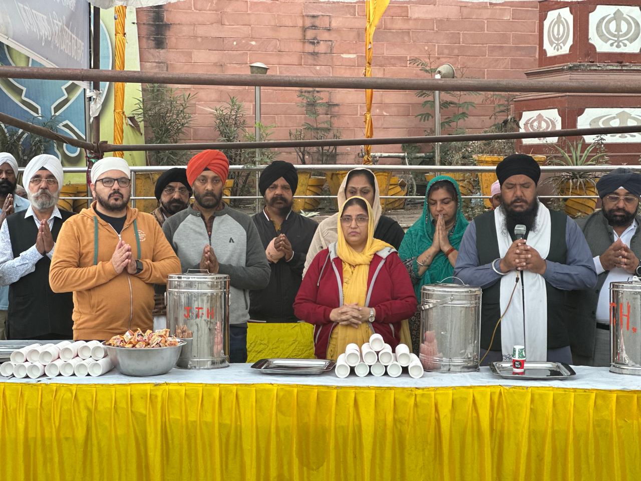 GURU NANAK;शहीदी सप्ताह में सुबह-सवेरे राहगीरों को मिला चाय-नाश्ता