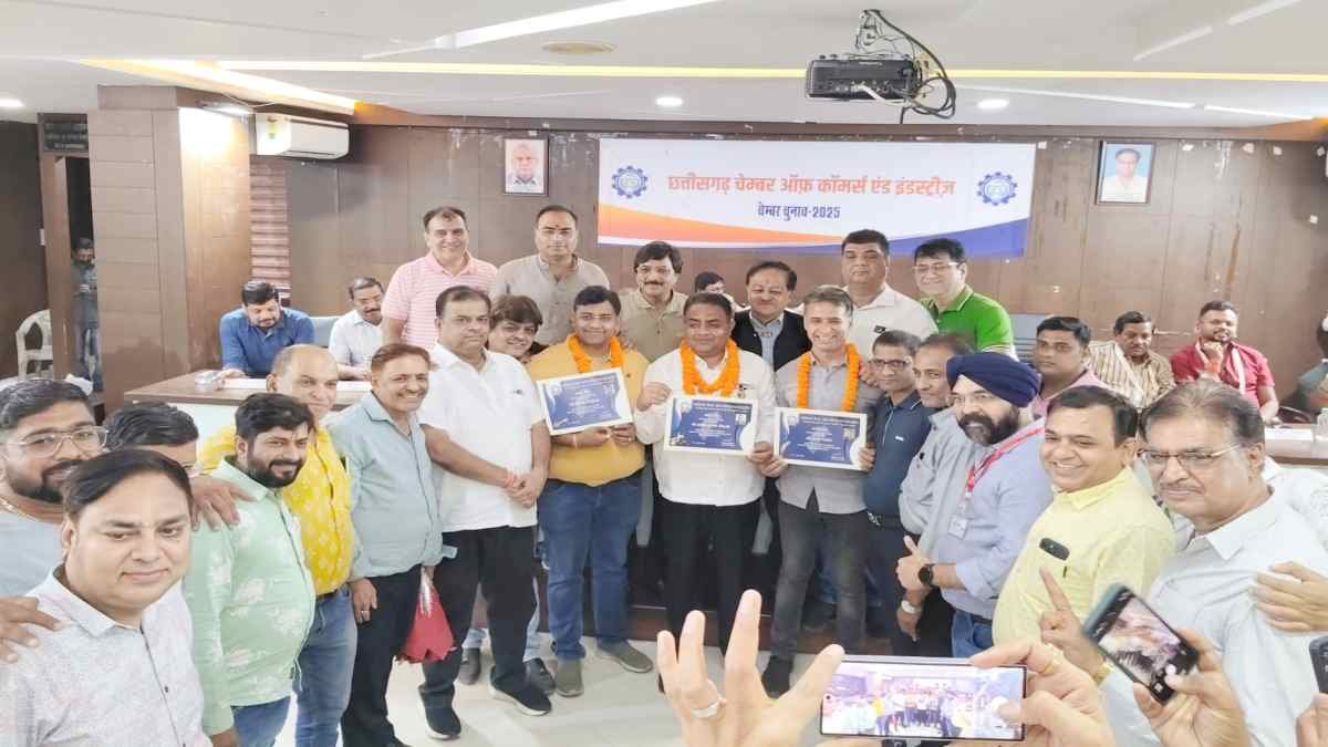 ELECTION;चैंबर के प्रदेश अध्यक्ष, महामंत्री, कोषाध्यक्ष निर्विरोध निर्वाचित, 20 अप्रैल को होगा शपथ ग्रहण