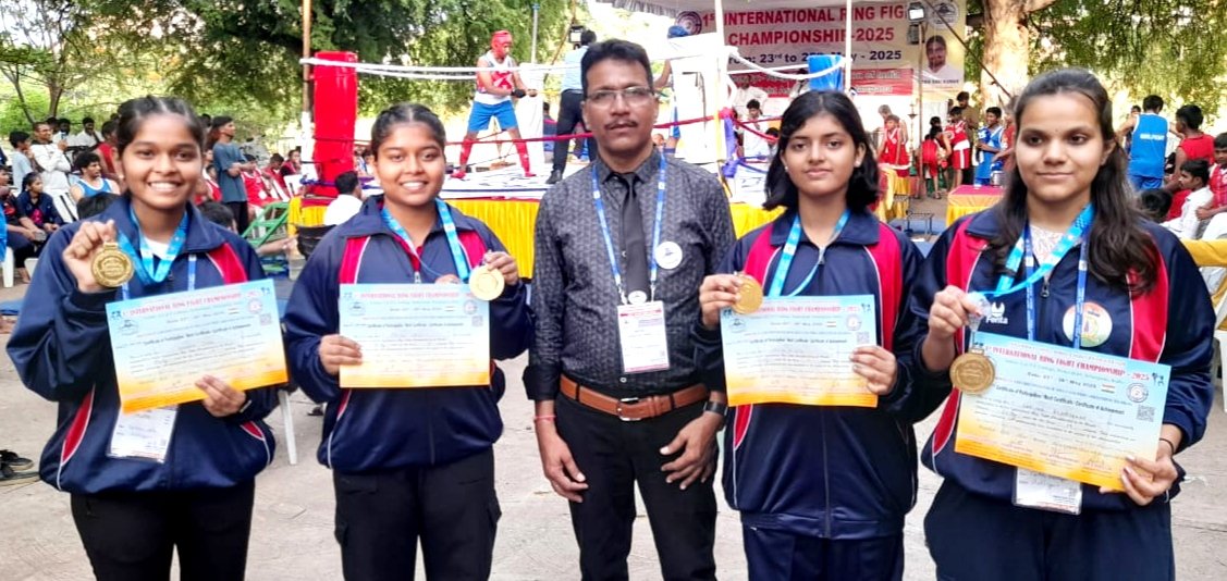 GAME;छह गोल्ड, एक सिल्वर, दो ब्रांज के साथ हैदराबाद में बजा छत्तीसगढ़ का डंका