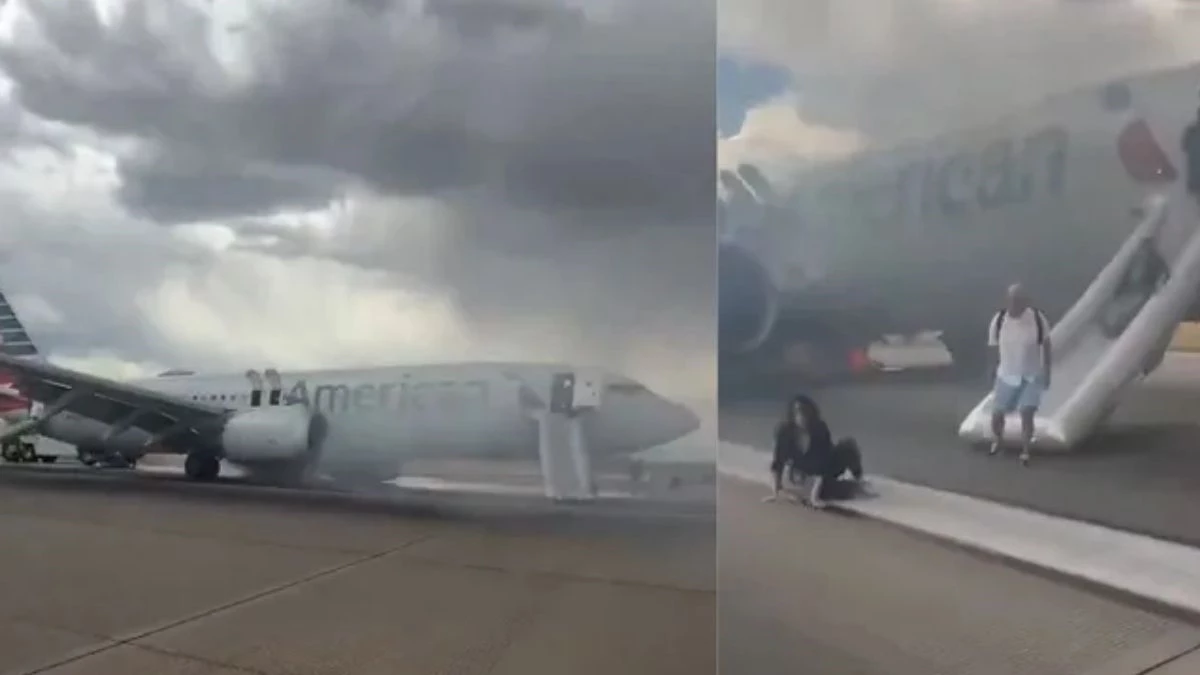 FLIGHT; डेनवर रनवे पर बोइंग 737 में लगी आग, 173 यात्रियों की निकली चीखें