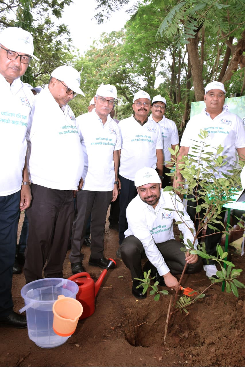 PLANTATION; पॉवर कंपनी अध्यक्ष डॉ. रोहित यादव ने किया 50 हजार पौधे लगाने का आगाज