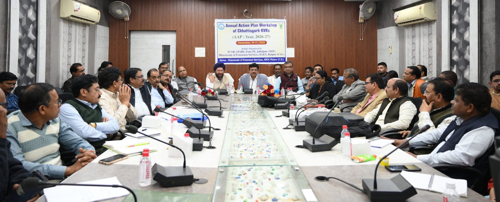 IGAU; कृषि विज्ञान केन्द्रों की वर्ष 2026 की कार्ययोजना तैयार करने दो दिनी कार्यशाला प्रारंभ