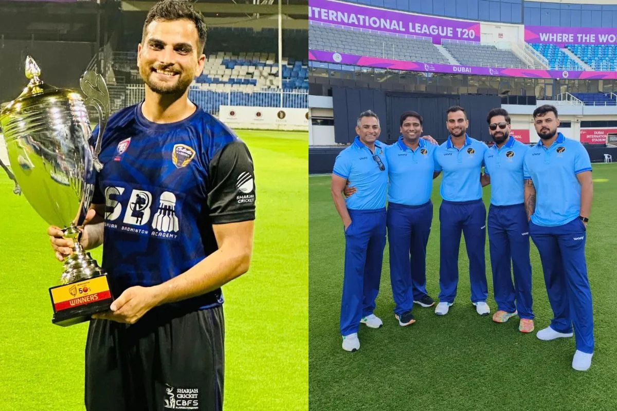 CRICKET; नक्सल बेल्ट की पगडंडियों से UAE टीम तक शोएब खान की उड़ान, खेलेंगे T20 वर्ल्ड कप