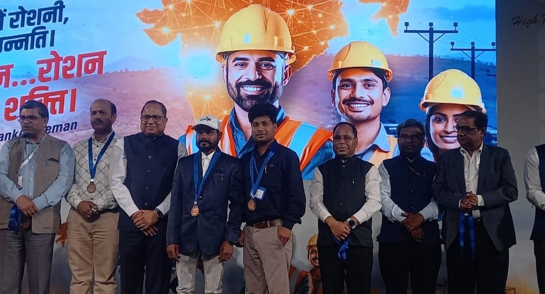 AWARD; ट्रांसमिशन कंपनी के दो लाइनमैन राष्ट्रीय स्तर पर पुरस्कृत, कम्पनी ने दी बधाई
