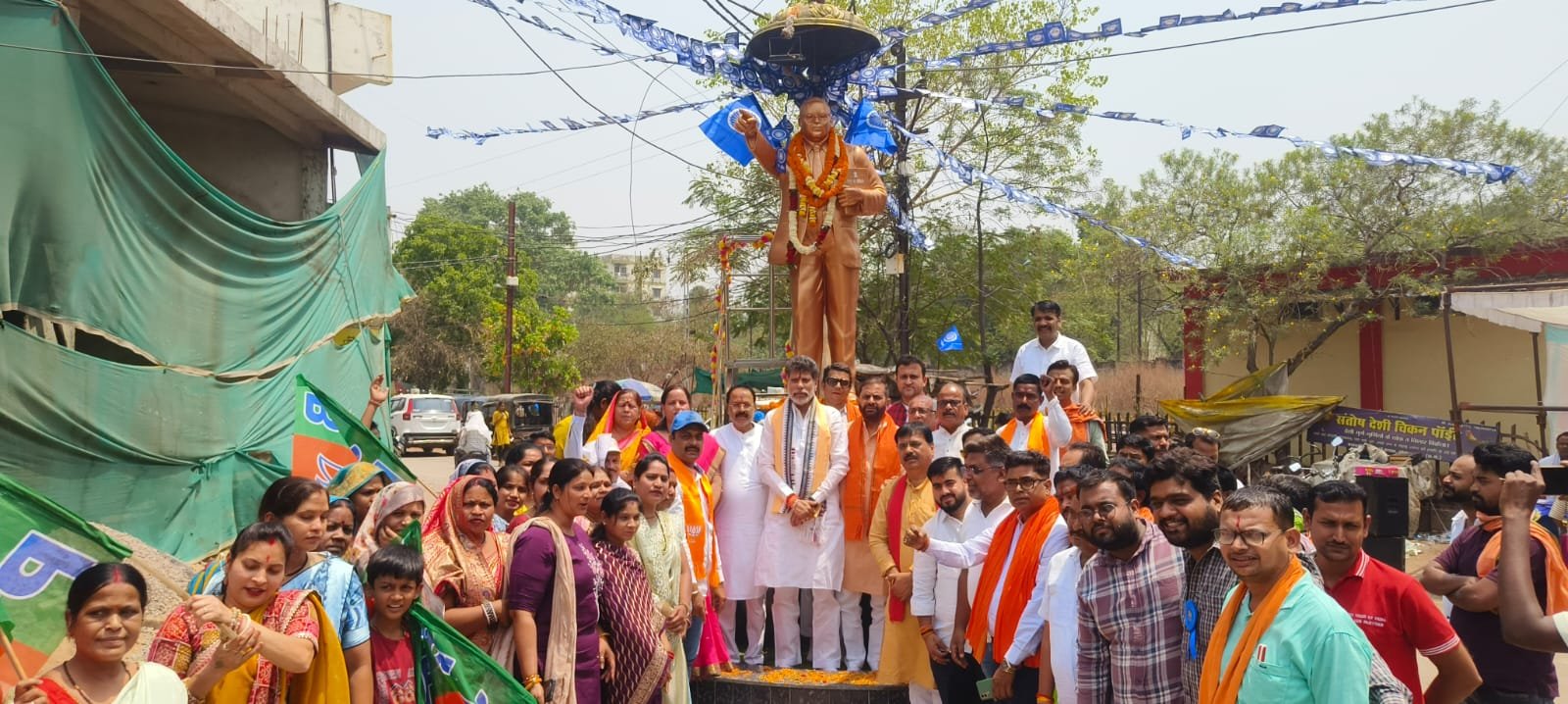 BJP;भाजपा की समरसता भोज में उमडे कार्यकर्ता, सीएम साय सहित नेताओं ने किया बाबा का स्मरण