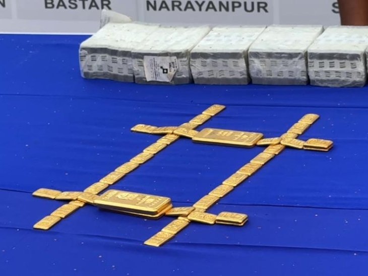 NAXALITE; जंगल से निकल रहा नक्सली खजाना,आठ किलो सोना जब्त, बस्तर में 50 करोड़ से ज्यादा लेव्ही का माल छिपे होने का अंदेशा