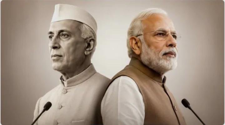 POLITICS; नेहरू बनाम मोदी…