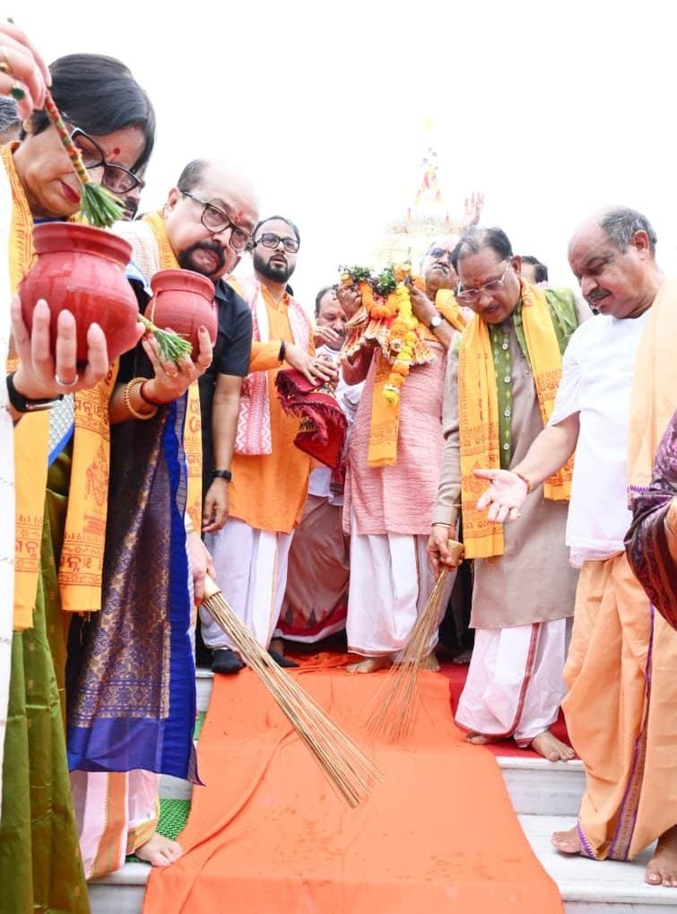 RATHYATRA; रथयात्रा हमारी आस्था, लोकसंस्कृति, सामाजिक समरसता और जनभागीदारी का जीवंत महापर्व- CM साय