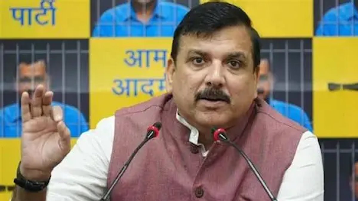 POLITICS;आप सांसद संजय सिंह का आरोप,पेसा कानून का छत्तीसगढ़ में उड़ाया जा रहा मजाक,आदिवासी समाज गुस्से में