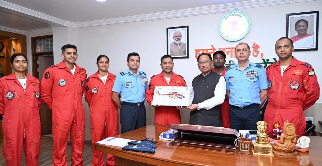 AIR SHOW; नवा रायपुर के सेंध लेक क्षेत्र में होगा एयर शो, 2 अक्टूबर को सुबह 11 बजे से पांच हेलीकॉप्टर दिखाएंगे हैरतअंगेज करतब