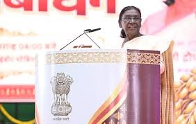 PRESIDENT; अन्न का सम्मान,किसानों के योगदान और प्राकृतिक संसाधनों की सुरक्षा हम सब का सामूहिक दायित्व – राष्ट्रपति मुर्मु